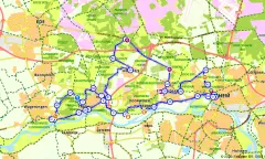 Route in Gelderland