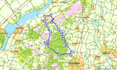 Route in Gelderland