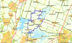 Route in Noord-Holland