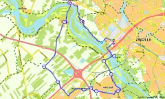 Route in Overijssel