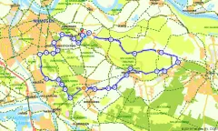 Route in Gelderland