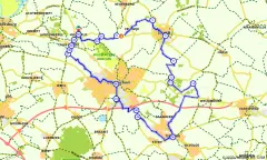 Route in Gelderland