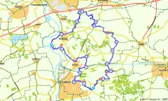 Route in Gelderland