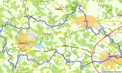 Route in Gelderland