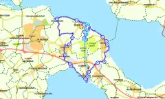 Route in Zeeland