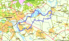 Route in Gelderland