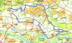 Route in Gelderland