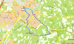 Route in Gelderland