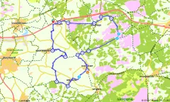 Route in Gelderland