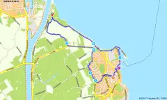 Route in Zeeland