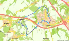 Route in Limburg