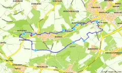 Route in Limburg