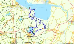 Route in Groningen