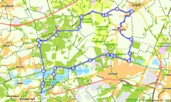 Route in het buitenland