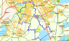 Route in Noord-Holland