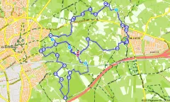 Route in Overijssel