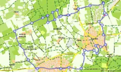 Route in Limburg