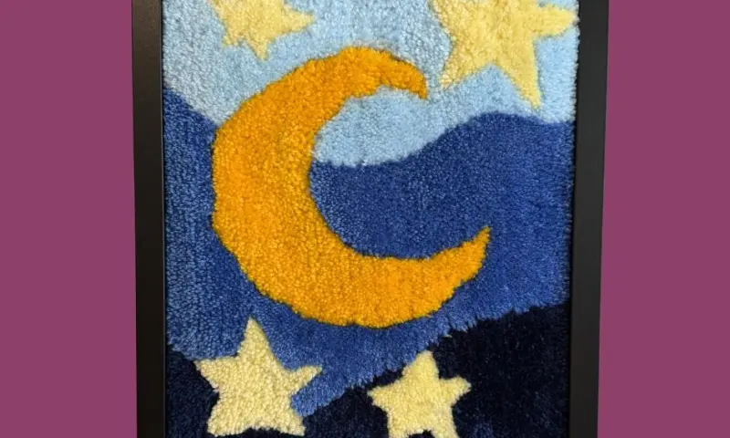 resultaat tufting workshop