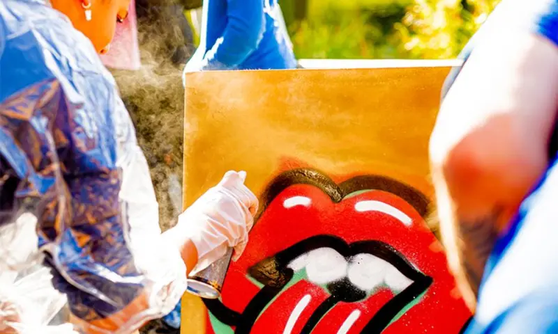 Expressief, kleurrijk, urban