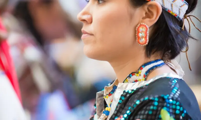 Wilde Westen Indiaan Vrouw