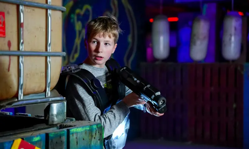 Lasergame bij Powerarea