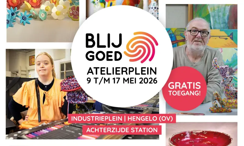 Affiche Blijgoed Atelierplein 2026