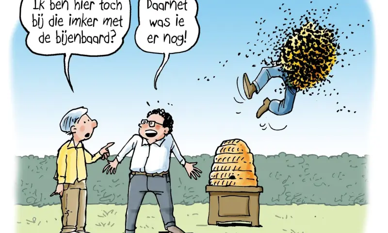 Kom op bezoek bij de imker van de bijenbaard!