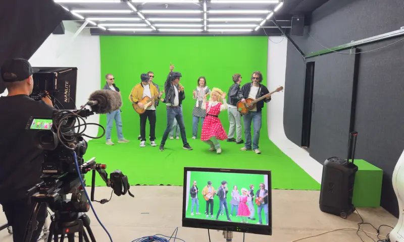 Filmscène Greenscreen