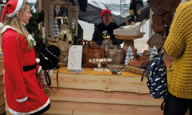 Kraampjes op de markt