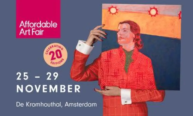 Twintigste jubileumeditie kunstbeurs