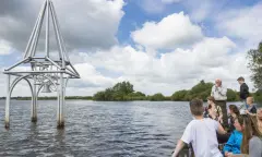 Verdronken dorp - vaarexcursie in De Wieden
