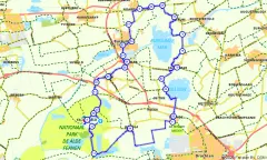 Route in Friesland